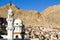 Leh, the capital of Ladakh, India, with mosque