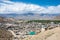 Leh City view from Namgyal Tsemo Monastery Namgyal Tsemo Gompa in Leh, Ladakh