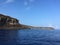 Lehua Island between Niihau and Kauai Islands in Hawaii.