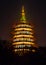 Lei Feng Pagoda Night West Lake Hangzhou Zhejiang China