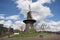 Leiden,The Netherlands.04-14-2023 .Windmill museum \\\'De Valk\\\'