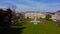 Leinster House in Dublin - the Irish Government Building from above