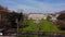 Leinster House in Dublin - the Irish Government Building from above