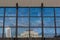 Leipzig Augustusplatz Reflection Night Panorama Tower Windows Af