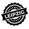 Leipzig stamp rubber grunge