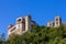 Leiria, Portugal. Medieval Leiria Castle built on top of a hill