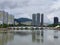 Lek Yuen Bridge in Shatin Hong Kong