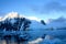 Lemaire Channel just before sunrise in the Antarctic, Antarctic Peninsula