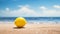 Lemon On The Beach: A Stunning 8k Resolution With Depth Of Field