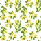 Lemon Brunches Seamless Pattern