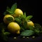 Lemon Burst, Macro Focus on Citrus Elegance