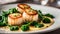 Lemon Butter Seared Scallops