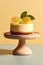 lemon cheesecake with fresh citruses