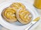 Lemon Curd Crumpets