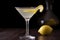 Lemon Drop Cocktail (Generative AI)