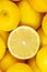 Lemon fruits lemons fruit background from above portrait format