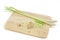 Lemon grass on chopping board