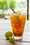 Lemon iced tea