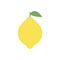 Lemon icon, simple design, Lemon icon clip art.