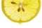 Lemon with juice drop