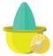 Lemon juice squeezer, icon