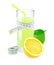 Lemon-lime juice and meter