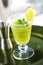 Lemon mojito cocktail