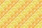Lemon-orange diagonal stripes