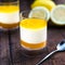 Lemon Posset with an Orange Compote and Glaze