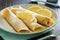 Lemon and Powdered Sugar Dessert Crepes