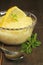 Lemon pudding