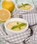 Lemon pudding