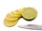 Lemon Sliced with Lime