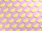 Lemon slices on pink food background
