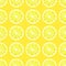 Lemon slices seamless pattern. Suitable for curtains, wallpaper, fabrics, wrapping paper.Watercolor citrus illustration.