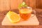 Lemon Teacup with lemon slices