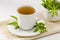 Lemon verbena herbal tea