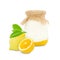 Lemon yogurt