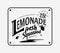 Lemonade fresh squeezed vector with black color