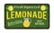 Lemonade vintage rusty metal sign