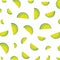 lemons citrus fruits pattern