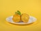 lemons in a dish