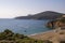 Lemos beach on Greek peninsula Sithonia