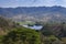 Lempa River reservoir in El Salvador