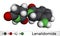 Lenalidomide molecule. It is immunomodulatory drug with antineoplastic, anti-angiogenic, anti-inflammatory properties. Molecular