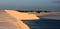 Lencois Maranhenses National Park in Brazil north Atlantic coast