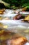 By lengthening the exposure time, the water is photographed like a cloud.