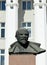 Lenin bust outside House of Soviets. Tiraspol, Transnistria