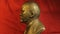 Lenin`s bust in profile