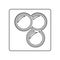lens filters icon. Element of Equipment photography for mobile concept and web apps icon. Outline, thin line icon for website